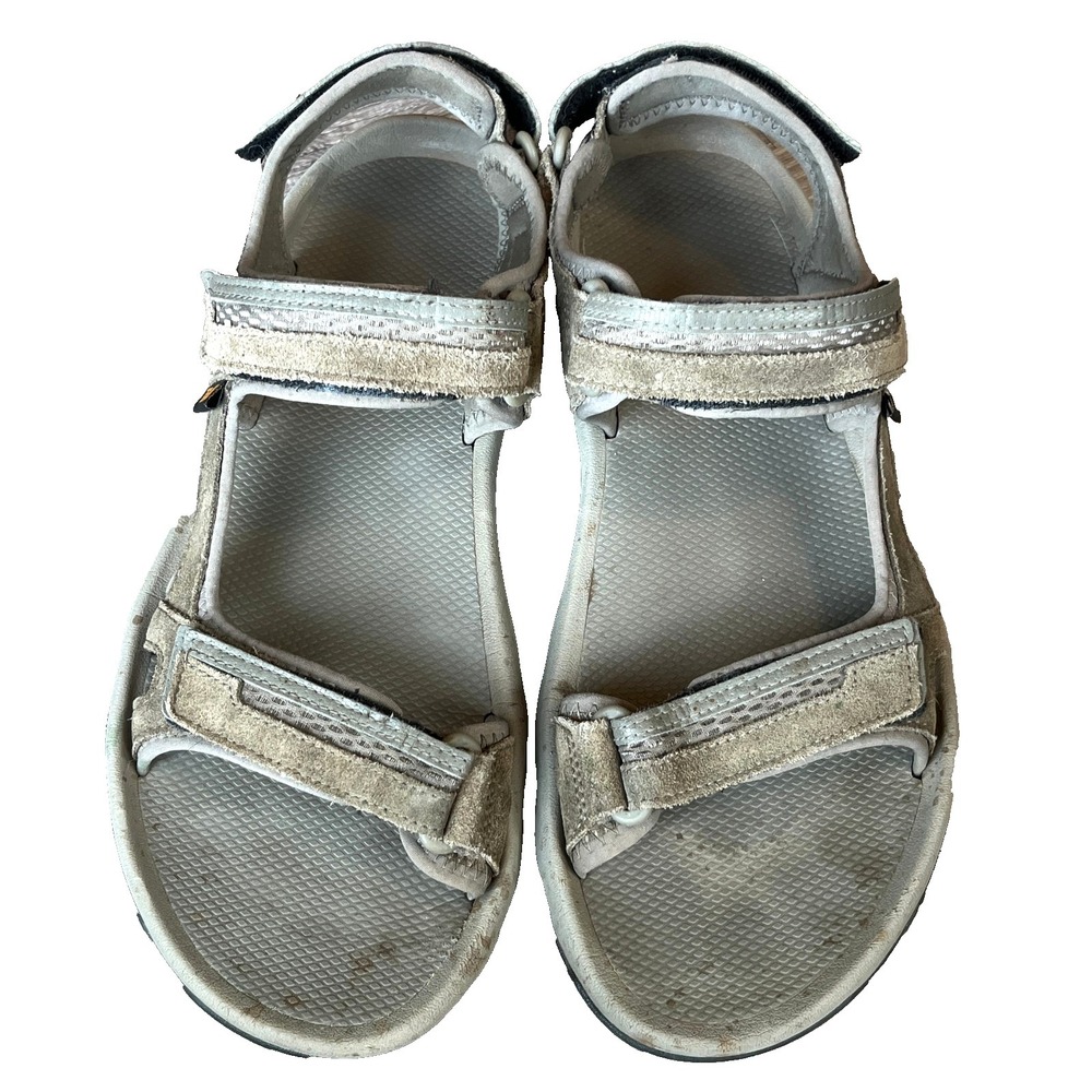 Teva Hudson Hiking‎ Sandals Brown Leather Mens 12 UK 11 EU 45.5